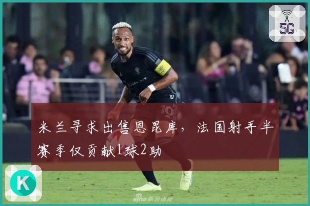 米兰寻求出售恩昆库，法国射手半赛季仅贡献1球2助